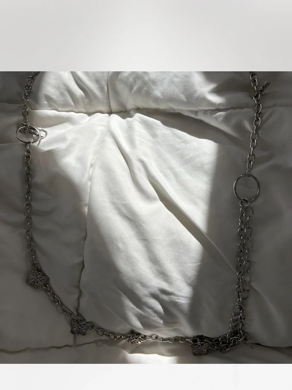 No brand elegant silver